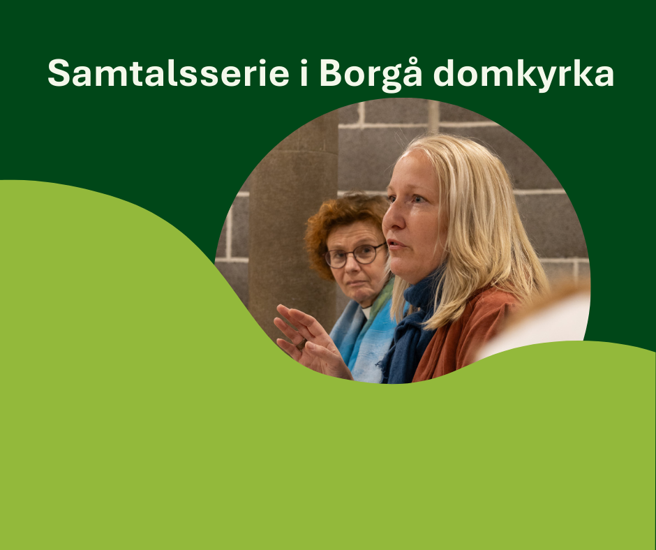 Samtalsserie i Domkyrkan under hösten - Mänskliga rättigheter Heidi Jäntti och Sofia Torvalds samtalar.