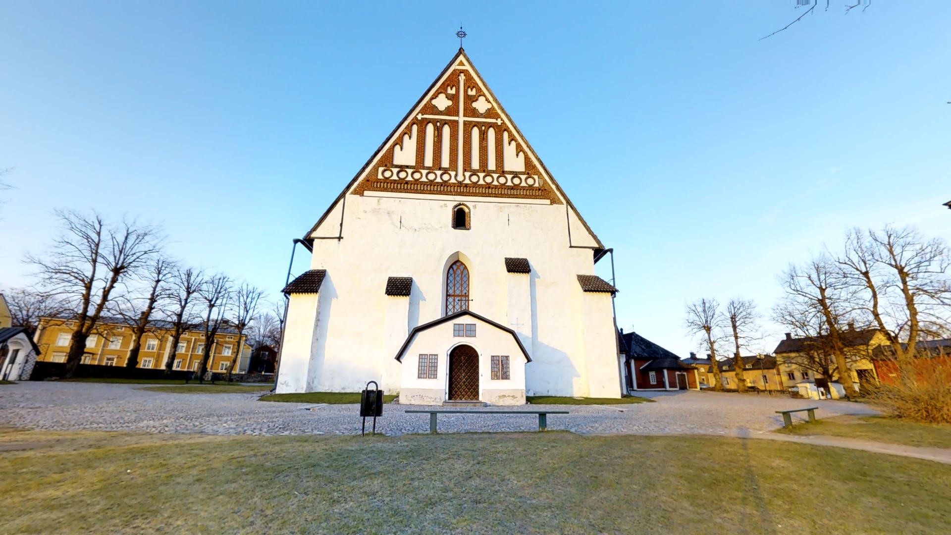 Högmässa i Borgå domkyrka Bild av Borgå domkyrka.
