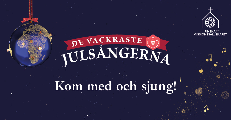 De vackraste julsångers logo för år 2022.