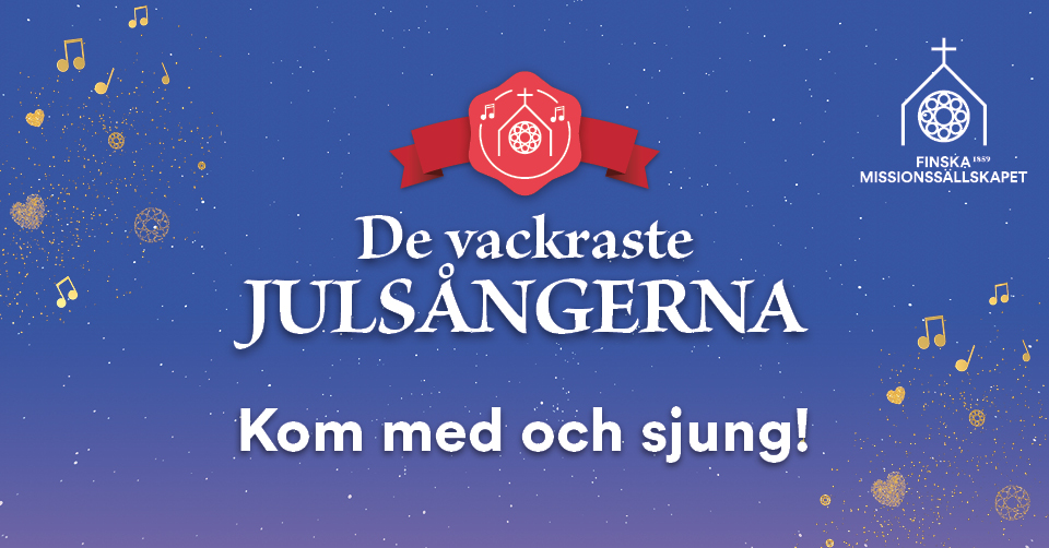 DVJ-logon för år 2023 med texten Kom med och sjung!.