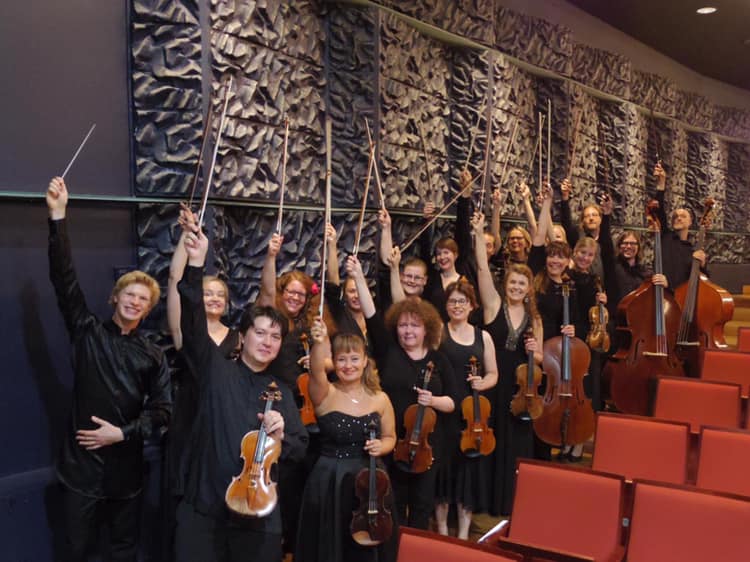 Sommarmusik i Domkyrkan Stråkorkestern La Tempesta Orchestra.