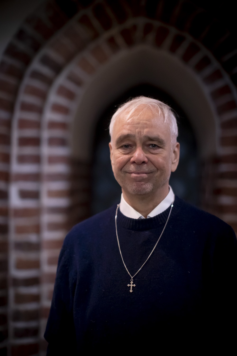 Orgelkvart i Borgå domkyrka Porträttbild av Eric-Olof Söderström.