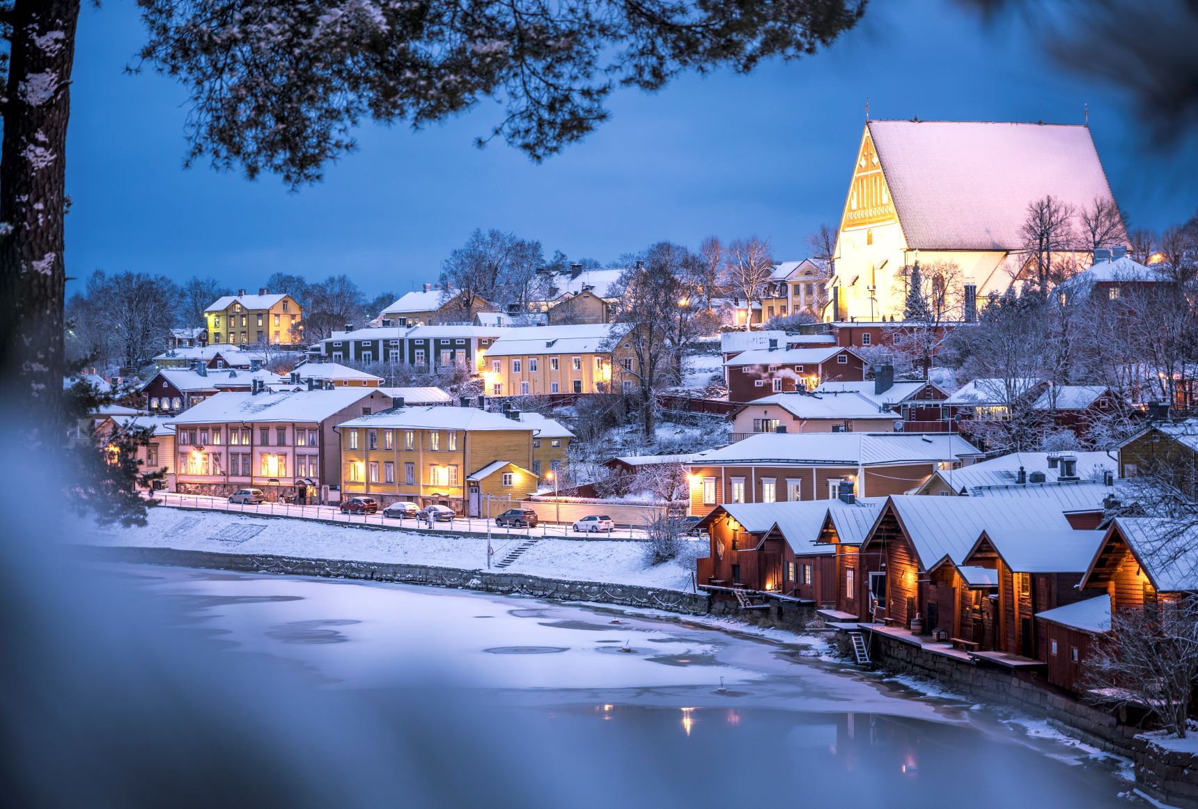 Vinter i Borgå.