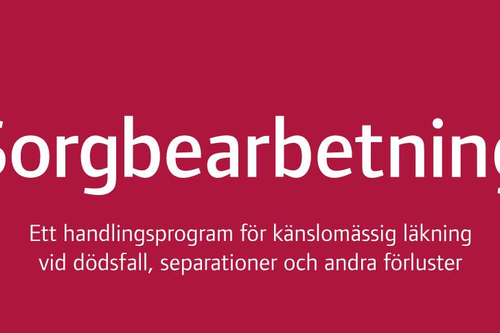 bild med texten Sorgbearbetning