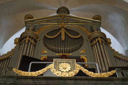 Borgå domkyrkas orgel.