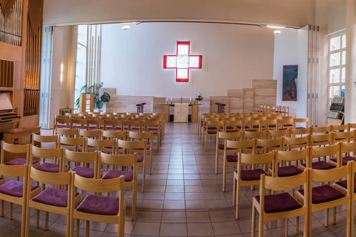 Kyrkosalen i Mariagården