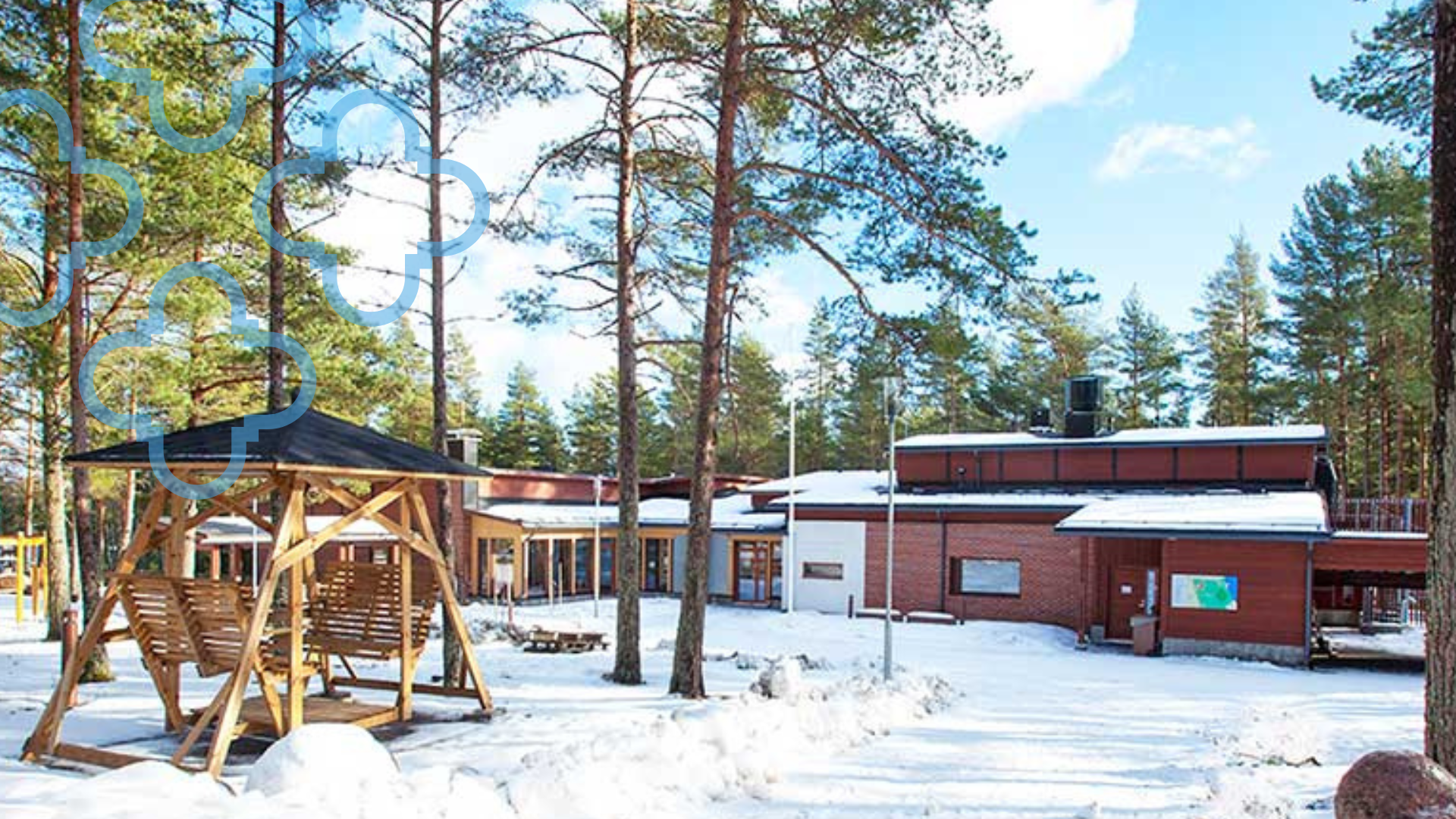 Kursgård vinter.